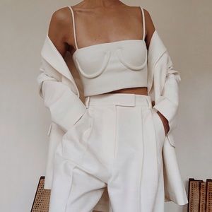 NEW | Trendy Spaghetti Strap Crop Top M